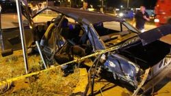 Sivas'ta minibüs ile otomobil çarpıştı: 1 ölü, 7 yaralı