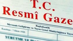 Bakanlık atamaları Resmi Gazete'de