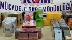 Denizli'de gümrük kaçağı ürünler ele geçirildi