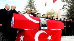 Kayseri şehidine veda