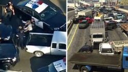 Oyun tutkunu çocuk trafiği birbirine kattı