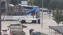 Mersin'de mahsur kalan vatandaşları polis kurtardı