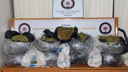 Mersin'de 191 kilo esrar ele geçirildi
