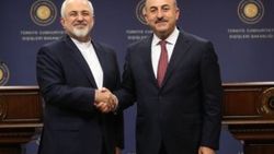 Çavuşoğlu Zarif'le Halep'i görüştü