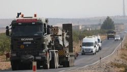Suriye sınırına askeri sevkiyat