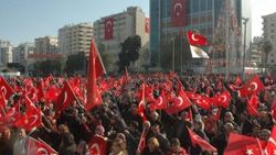 Adana'da teröre lanet yürüyüşü
