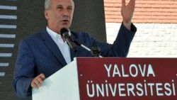 Muharrem İnce'den Rektör Tomar'a teselli