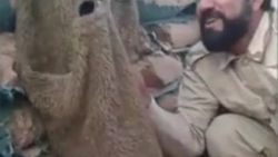 Irak'ta keskin nişancıyı aldatan asker