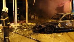 Bursa'da 5 katlı binada yangın