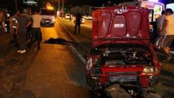 Zonguldak'ta kaza yapan otomobilden fırlayan genç öldü