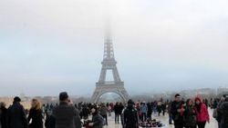Paris'te hava kirliliği azaldı