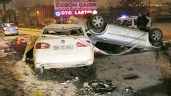 Ankara'da trafik kazası: 1 ölü, 1 yaralı