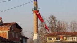 Bursa'da camisiz minare