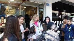 Aleyna Tilki memleketine gitti