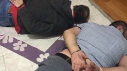 Kasap lakaplı torbacı kıskıvrak yakalandı