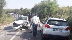 Aydın'da trafik kazası: 5 yaralı