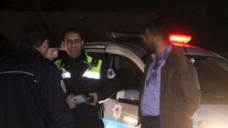 Alkollü minibüs sürücüsünün polise itirazı