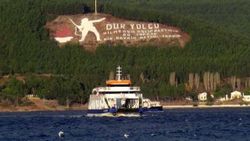 Çanakkale'de feribot seferlerine fırtına engeli
