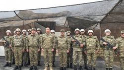 Aliyev Ermenistan cephe hattında