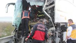 Düzce'de kaza: 1 ölü, 10 yaralı