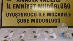 Amasya’da uyuşturucu operasyonu: 5 tutuklu