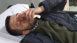 Asker eğlencesinde hastanelik oldu