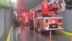 İstanbul'da AVM yangını