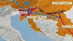 Avusturya Slovenya sınırına demir tel çekiyor