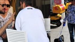 Ayşe Özyılmazel sevgilisiyle Bebek'te