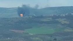 Afrin’de bir cephanelik havaya uçuruldu