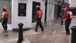 Kuzey Londra'da sel felaketi