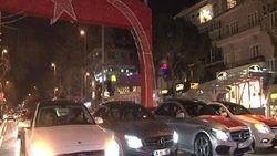 Bağdat Caddesi'nde teröre tepki konvoyu