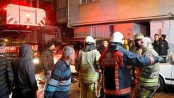 Bahçelievler'de 5 katlı binada yangın