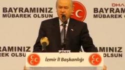 Devlet Bahçeli İzmir'de partililerle bayramlaştı