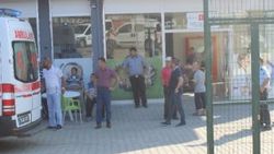 4. kattan atladı görevlinin üstüne düştü