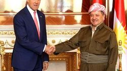 Mesut Barzani John Kerry ile görüştü