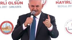 Başbakan Yıldırım Şanlıurfa'da