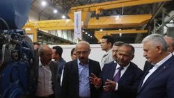 Başbakan Yıldırım TÜLOMSAŞ'ı ziyaret etti
