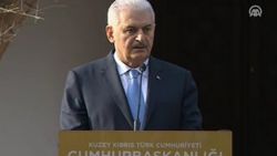 Başbakan KKTC'de açıklamalarda bulundu