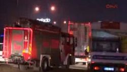 Basın Ekspres yolunda 9 araç birbirine girdi
