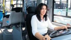 Eşinden boşandı artık otobüs şoförü