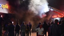 Batman'da iş yerinde yangın