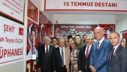 Batman’da Şehit Abdullah Tayyip Olçok Kütüphanesi açıldı