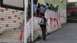 Samsun'da kaybolan Türk bayrağı polisi alarma geçirdi