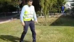 Selçuk Bayraktar pilot lisansının ardından ıslatıldı