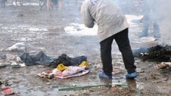 Konya şehir çöplüğünde bebek cesedi bulundu
