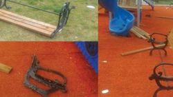 Çocuk parkına zarar verenlere belediye isyan etti