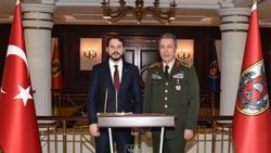 Bakan Berat Albayak'tan Genelkurmay'a ziyaret