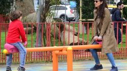 Bergüzar Korel oğlu Ali ile Bebek'te