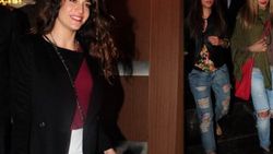 Berrak Tüzünataç ile Sinem Kobal'ın rakı balık keyfi